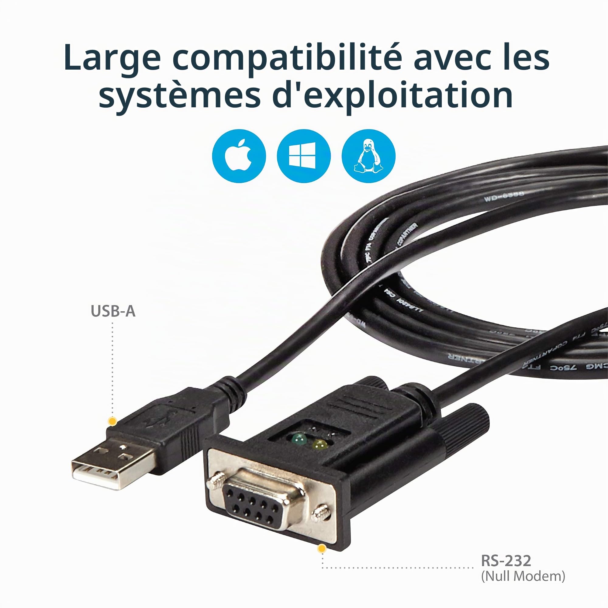startech-com-icusb232ftn-adaptateur-usb-vers-s-rie-rs232-null-modem-1-8m-ftdi image 4