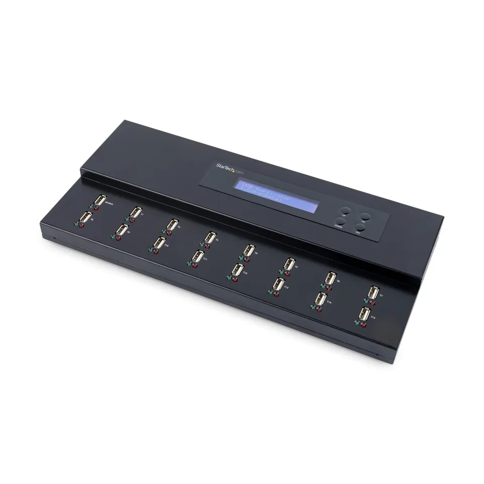 startech-com-duplicateur-cloneur-effaceur-cl-usb-1-15-1-5-go-min-avec-lcd image 1