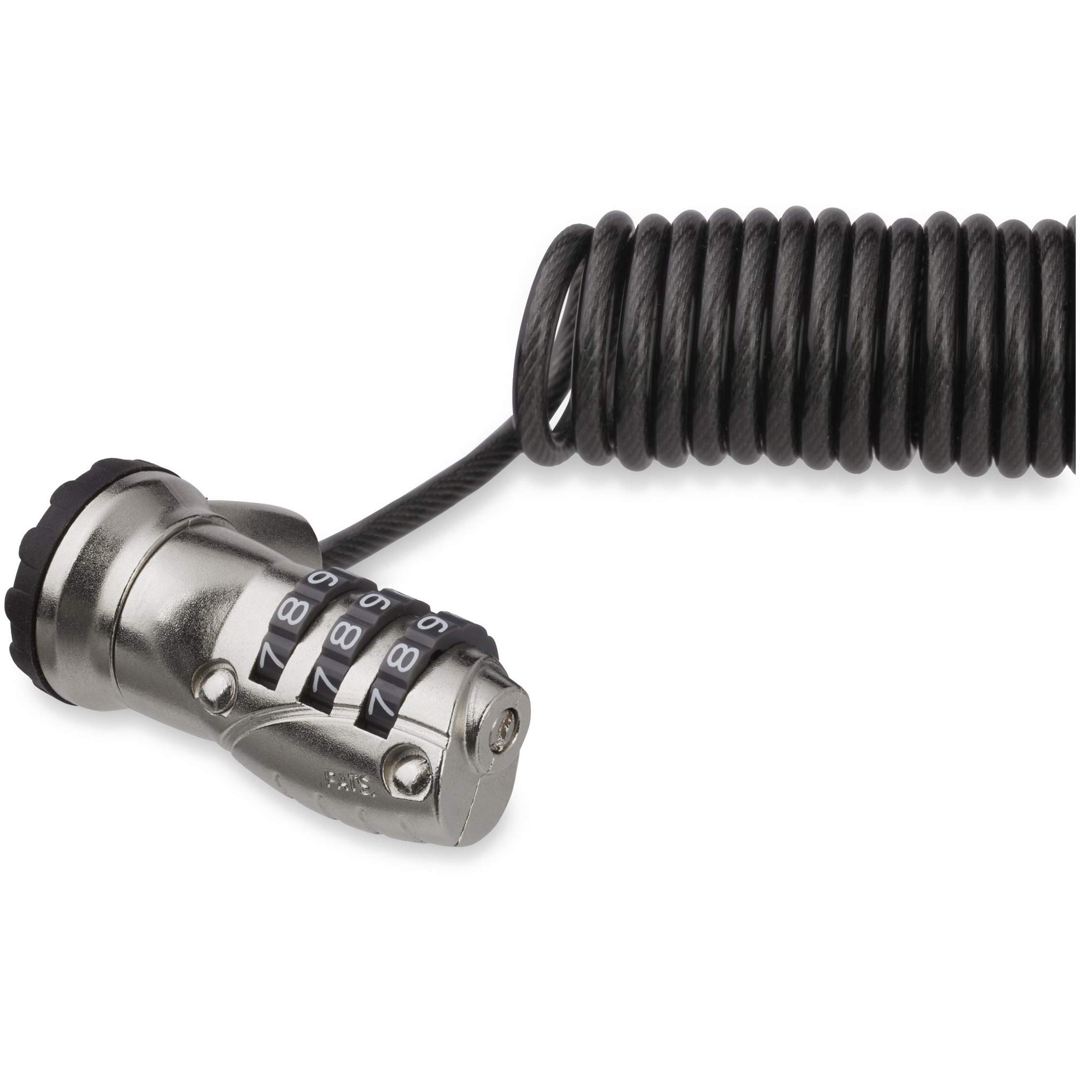startech-com-ltlock3dcoil-c-ble-antivol-portable-code-3-chiffres-1-8-m image 1