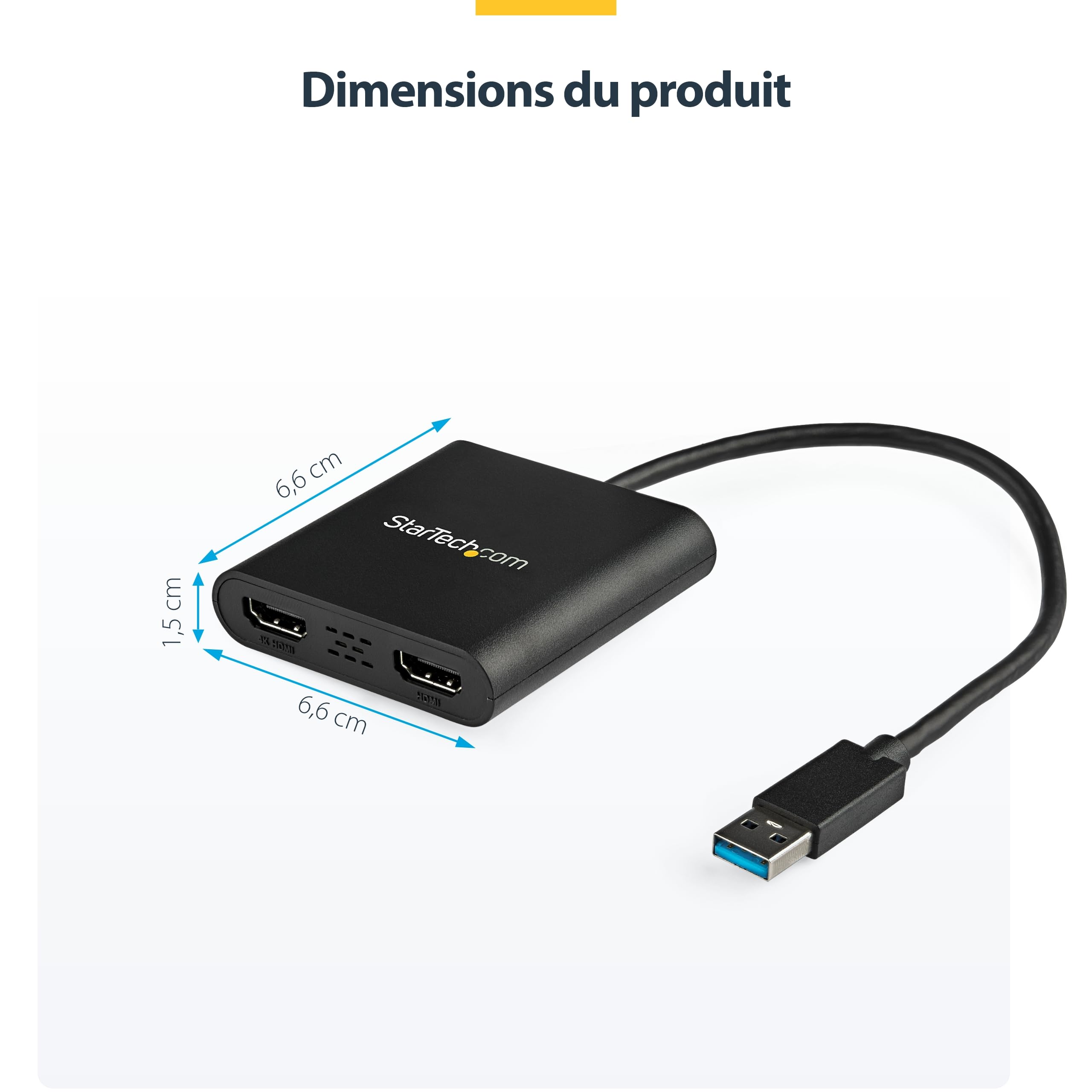 startech-com-st12mhdlan-adaptateur-usb-a-3-0-vers-double-hdmi-4k-30hz-1080p-60hz image 5