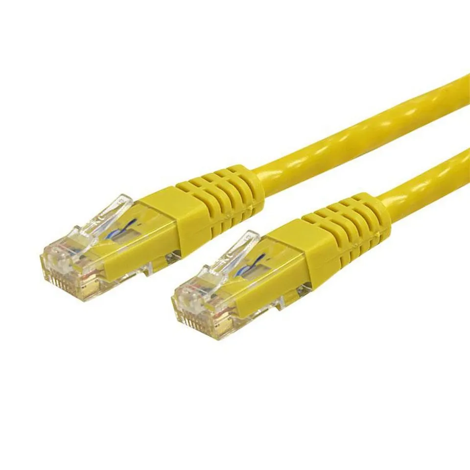 startech-com-c6pat15myl-cordon-patch-rj45-cat6-utp-15-m-jaune image 1