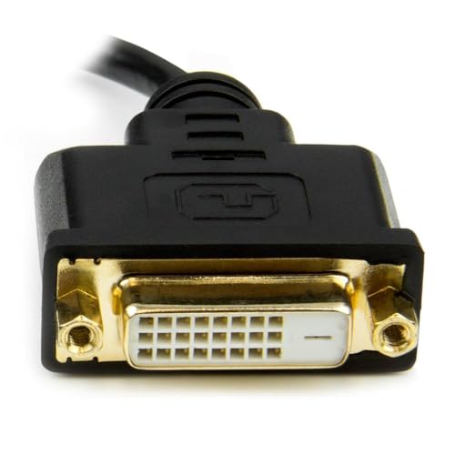 startech-com-hdcdvimf8in-adaptateur-c-ble-mini-hdmi-vers-dvi-d-20-cm-noir-m-f image 6