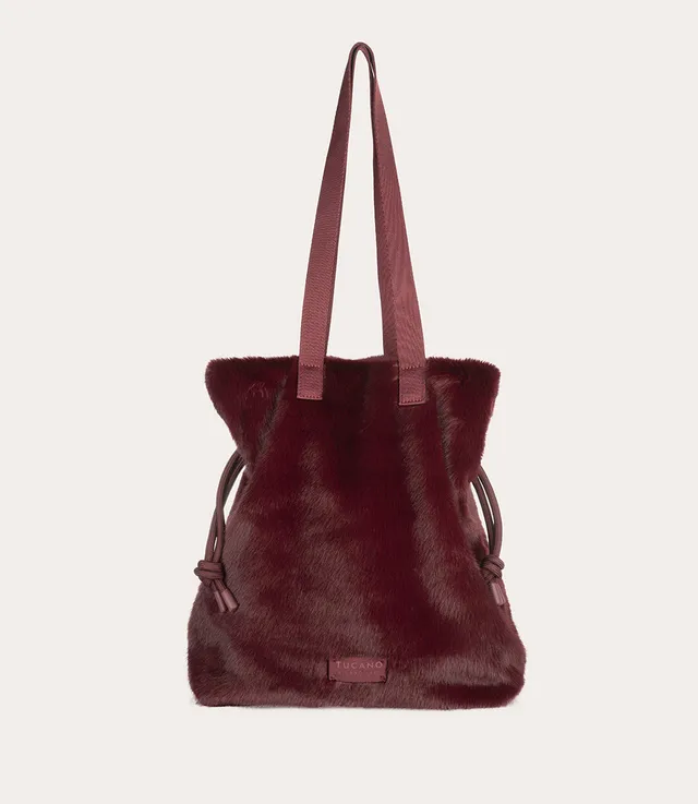 tucano-nina-fur-tote-bag-sac-cabas-fausse-fourrure image 1