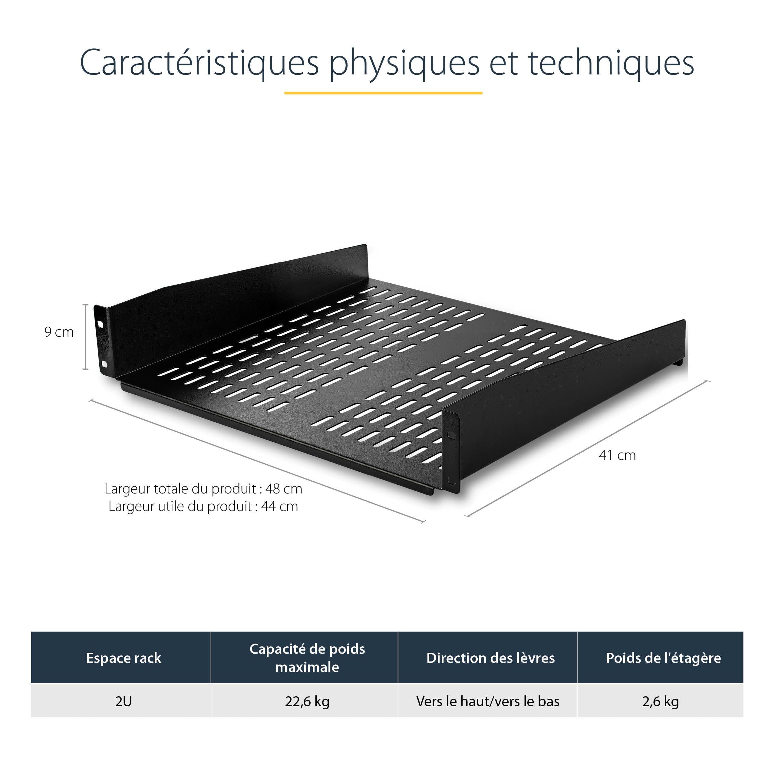 startech-com-tag-re-rack-19-2u-cantilever-40-cm-23-kg-noire-cabshelfv image 4