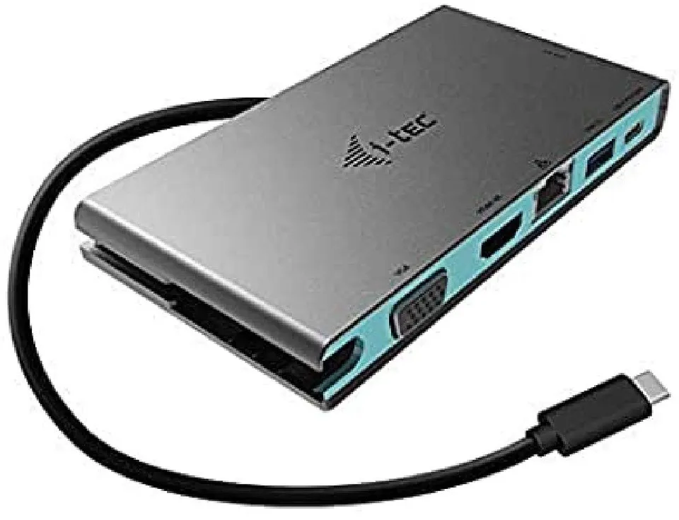 i-tec-station-d-accueil-usb-c-voyage-4k-hdmi-vga-ethernet-glan-power-delivery-60 image 1