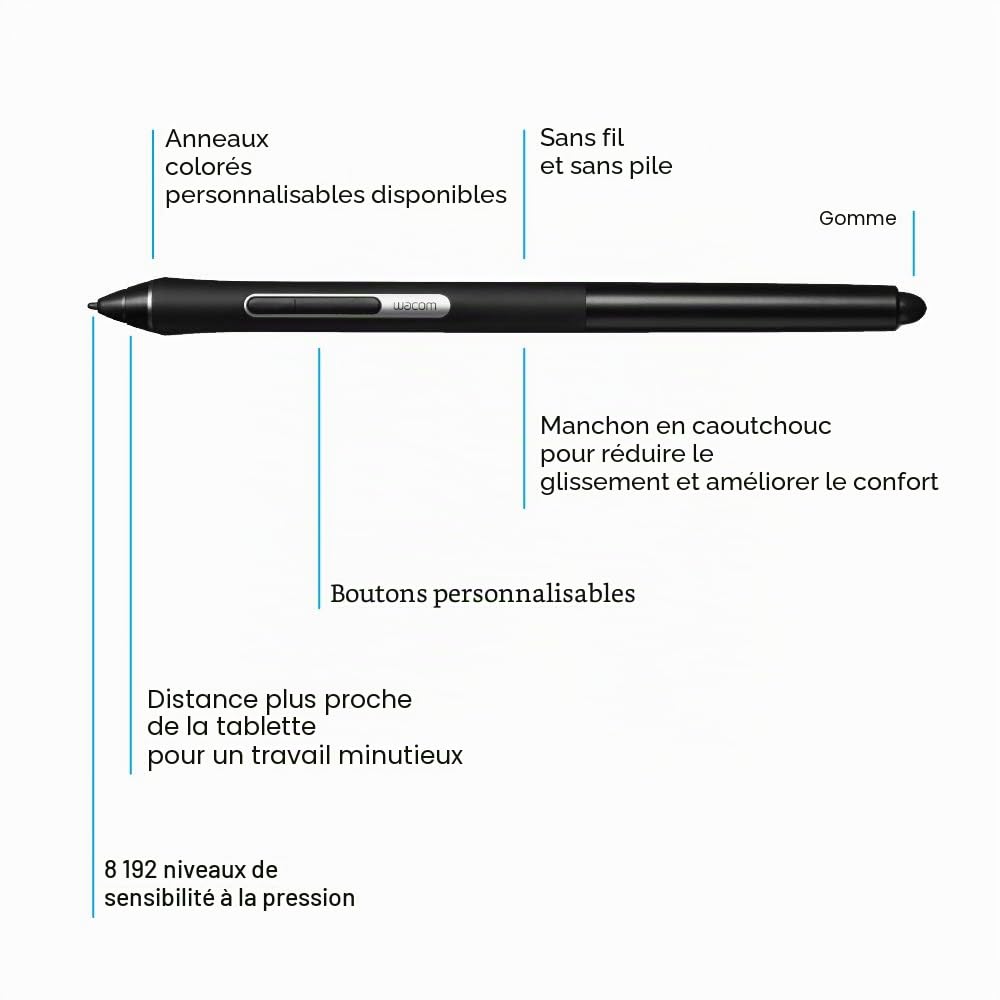 wacom-pro-pen-slim-stylet-pr-cis-8192-niveaux-pour-mobilestudio-pro-cintiq-pro-i image 3