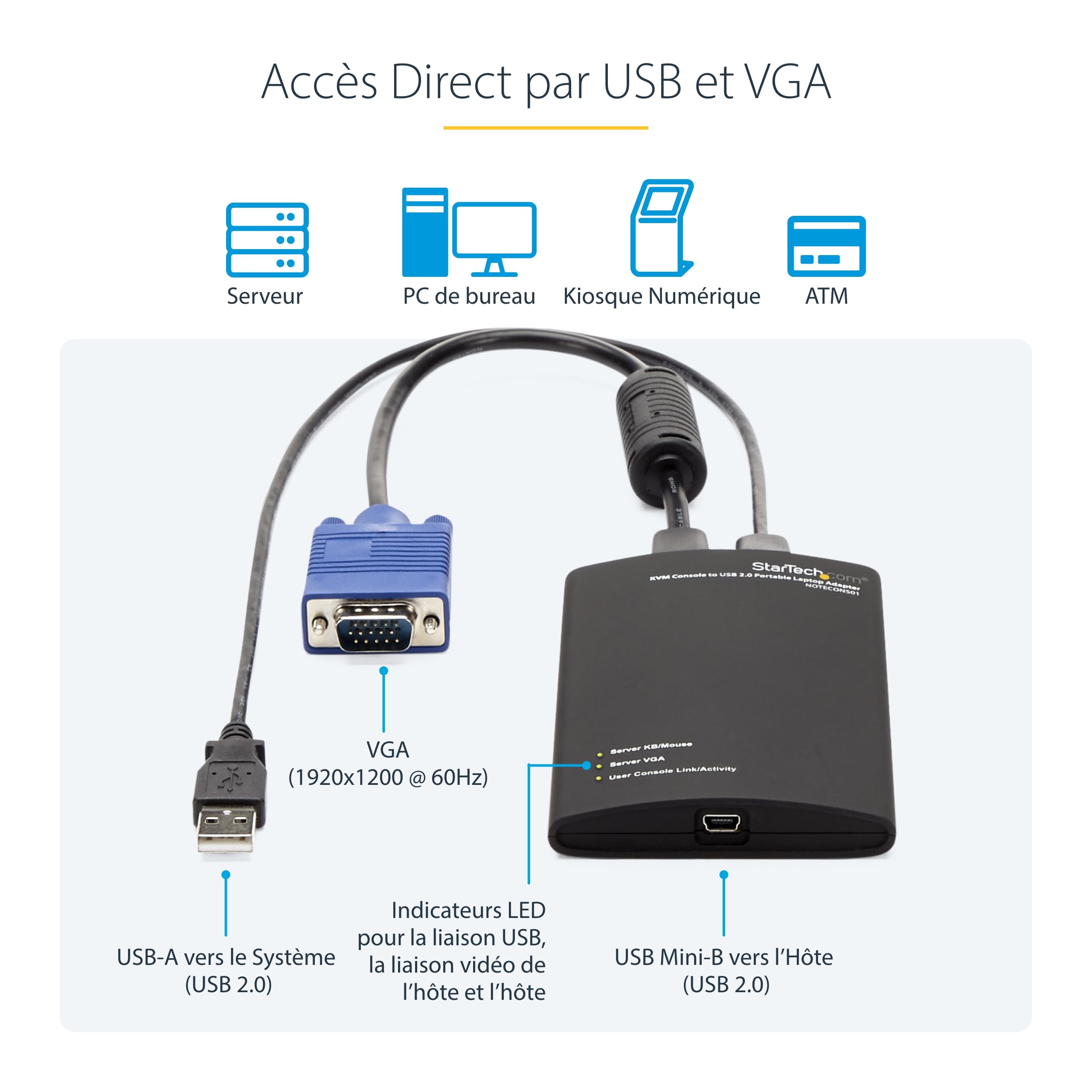 startech-com-notecons01-adaptateur-crash-cart-portable-usb-vers-vga-pour-serveur image 3
