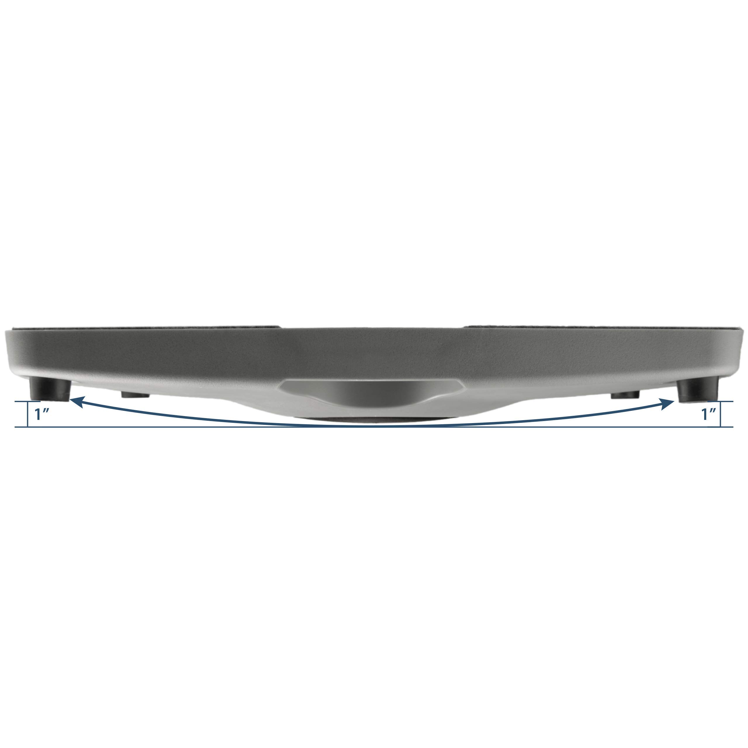 startech-com-balboard-planche-d-quilibre-pour-bureau-debout-gris image 2