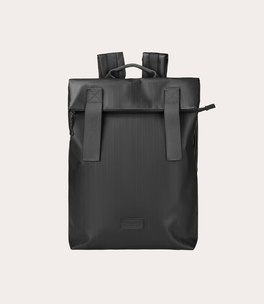 tucano-fold-sign-backpack-sac-dos-15-6-macbook-16-effet-ripstop image 1