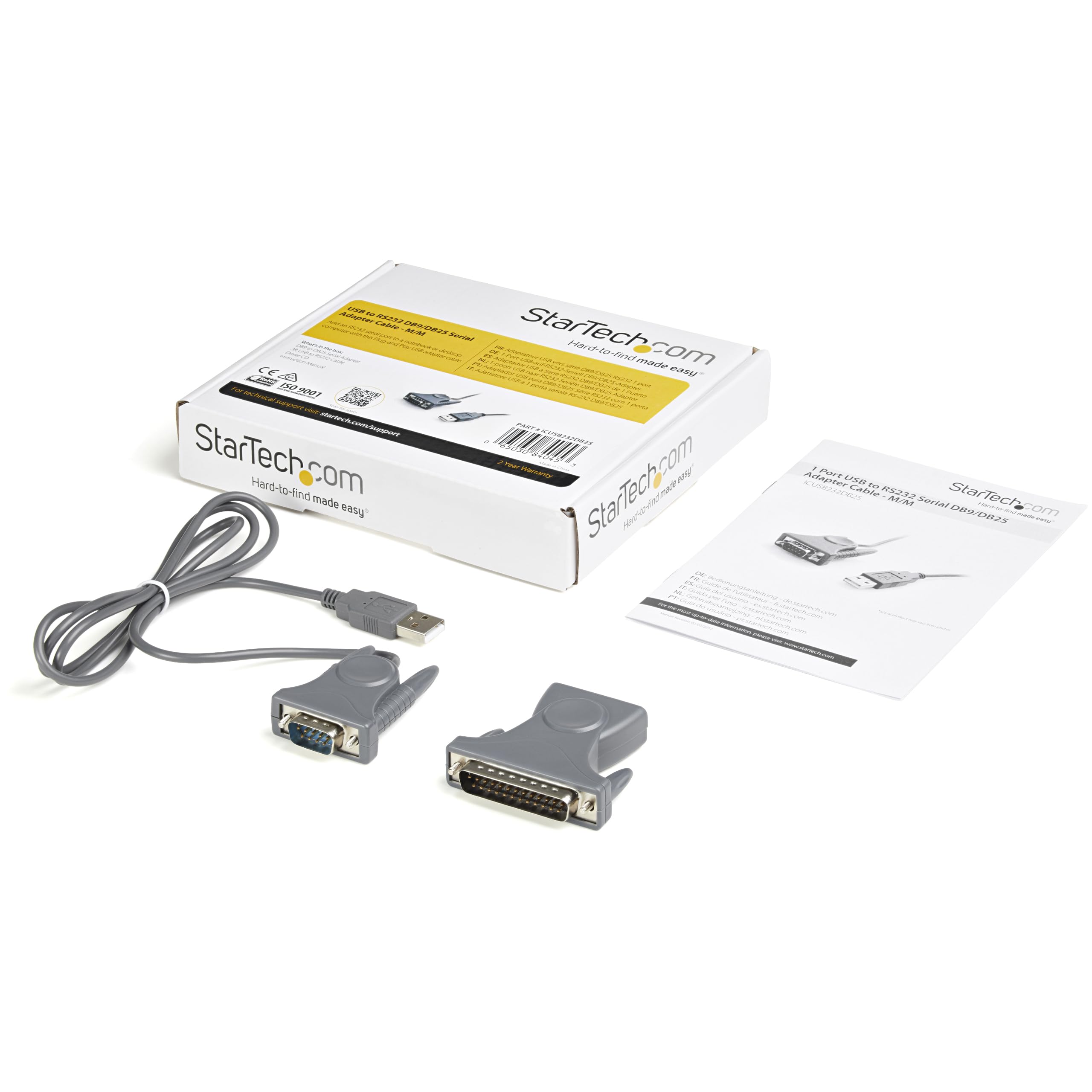 startech-com-icusb232db25-c-ble-adaptateur-usb-vers-s-rie-rs232-db9-db25-91-cm image 6