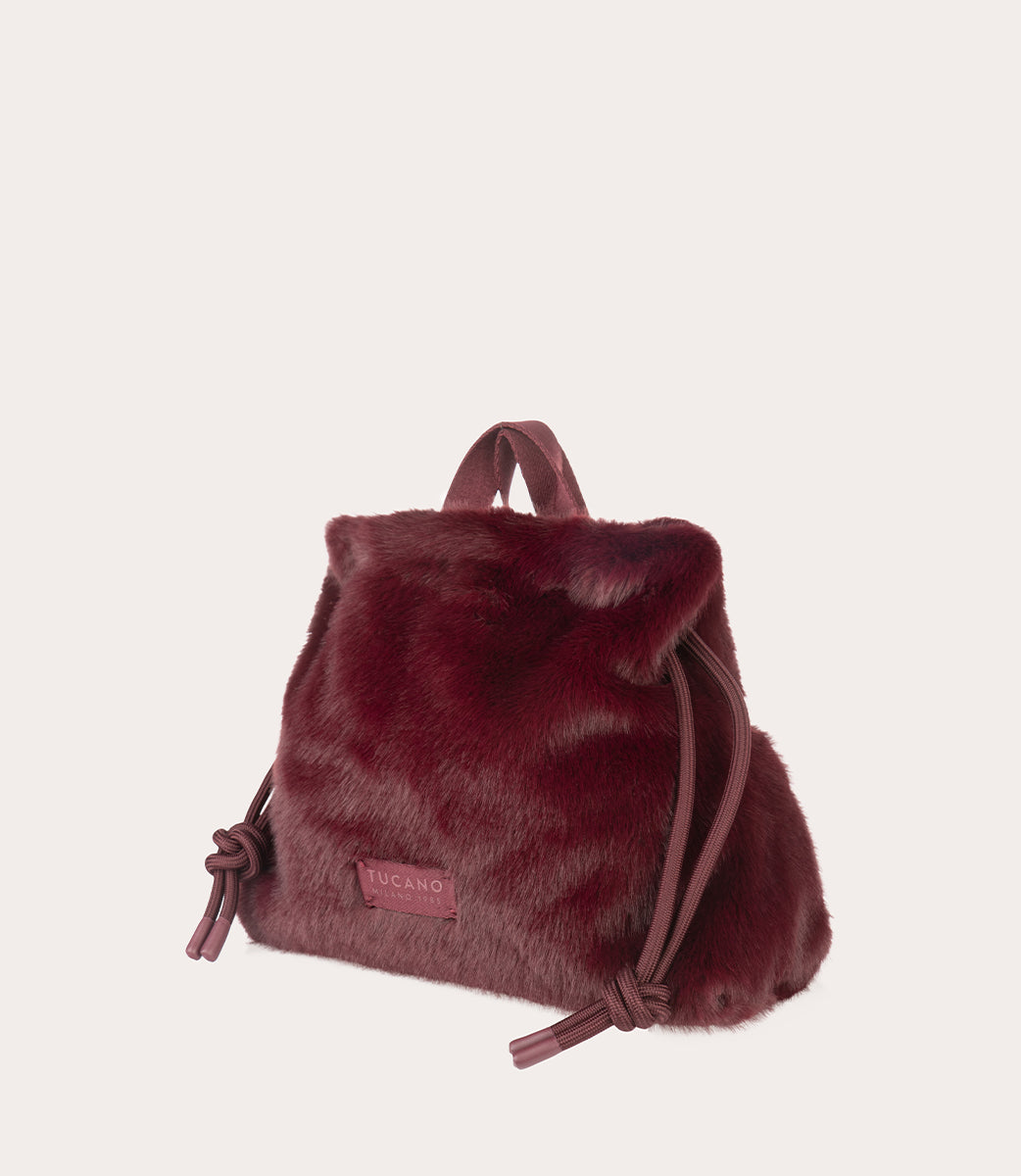 tucano-nina-fur-sac-beaut-fausse-fourrure-cordon-avec-bandouli-re image 7