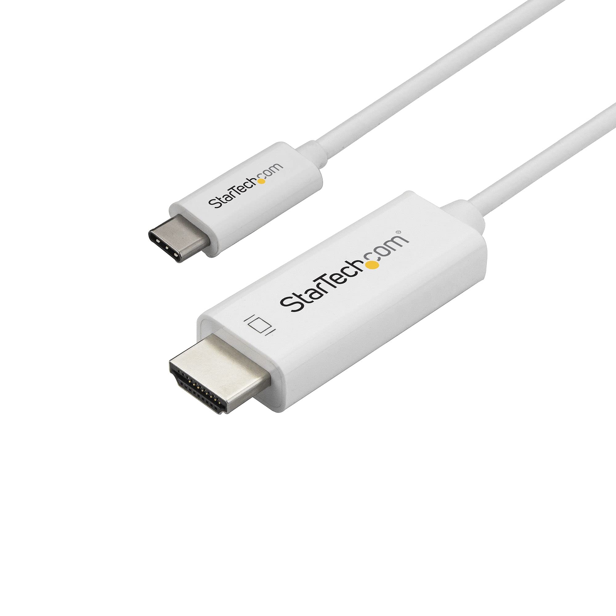 startech-com-c-ble-vid-o-usb-c-vers-hdmi-2-0-1m-4k-60hz-blanc image 8