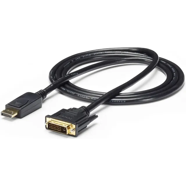 startech-com-dp2dvi2mm6-c-ble-adaptateur-displayport-vers-dvi-1-8-m-1920x1200 image 1