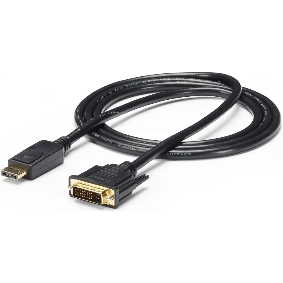 startech-com-dp2dvi2mm6-c-ble-adaptateur-displayport-vers-dvi-1-8-m-1920x1200 image 1