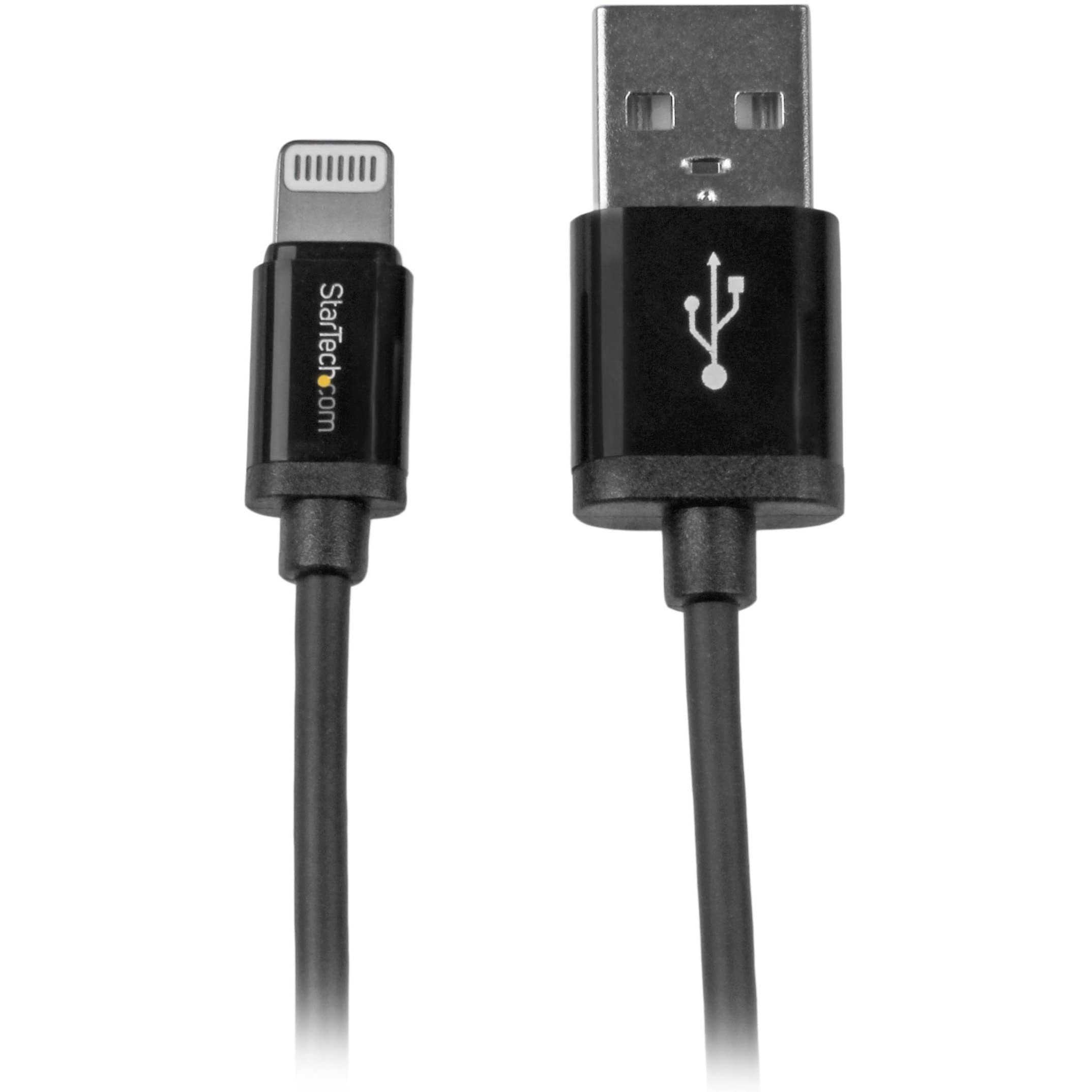 startech-com-c-ble-spiral-lightning-vers-usb-0-3-m-certifi-mfi-noir image 4