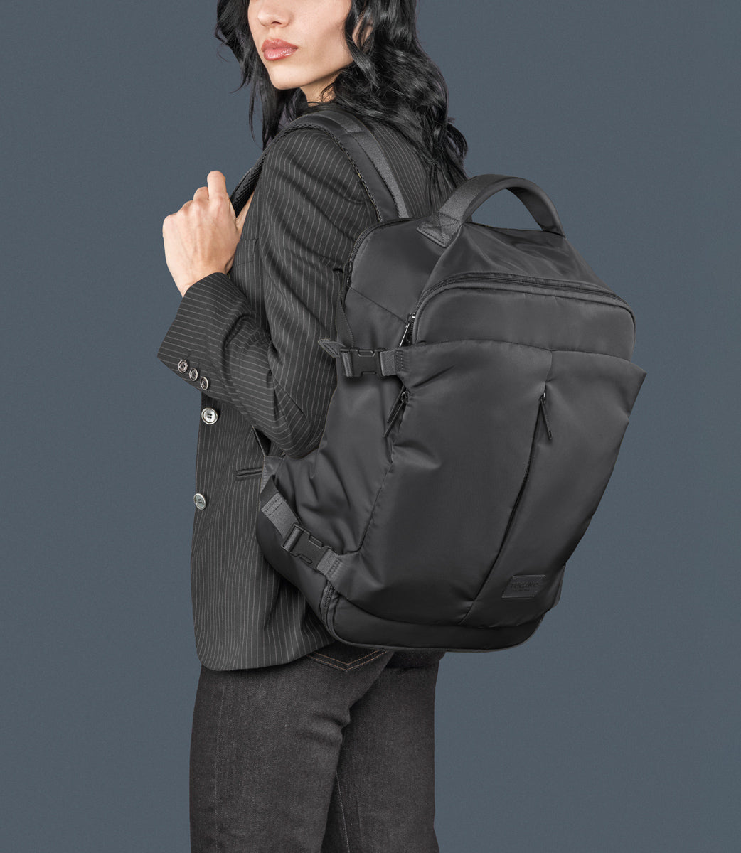 tucano-tug-premium-sac-dos-cabine-avion-en-nylon-recycl-avec-porte-passeport image 2