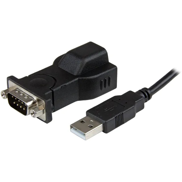 startech-com-adaptateur-usb-vers-s-rie-db9-rs232-1-8m-c-ble-a-b-icusb232d image 1