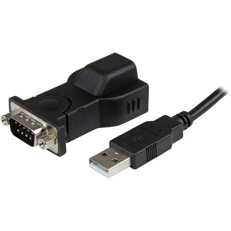 startech-com-adaptateur-usb-vers-s-rie-db9-rs232-1-8m-c-ble-a-b-icusb232d image 1