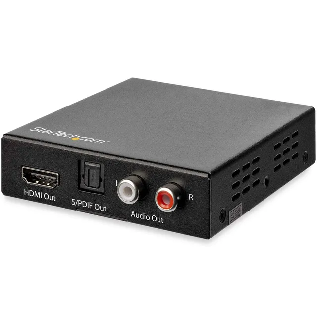 startech-com-extracteur-audio-hdmi-hd202a-4k-60hz-vers-rca-toslink image 1