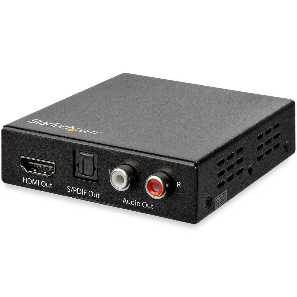 startech-com-extracteur-audio-hdmi-hd202a-4k-60hz-vers-rca-toslink image 1