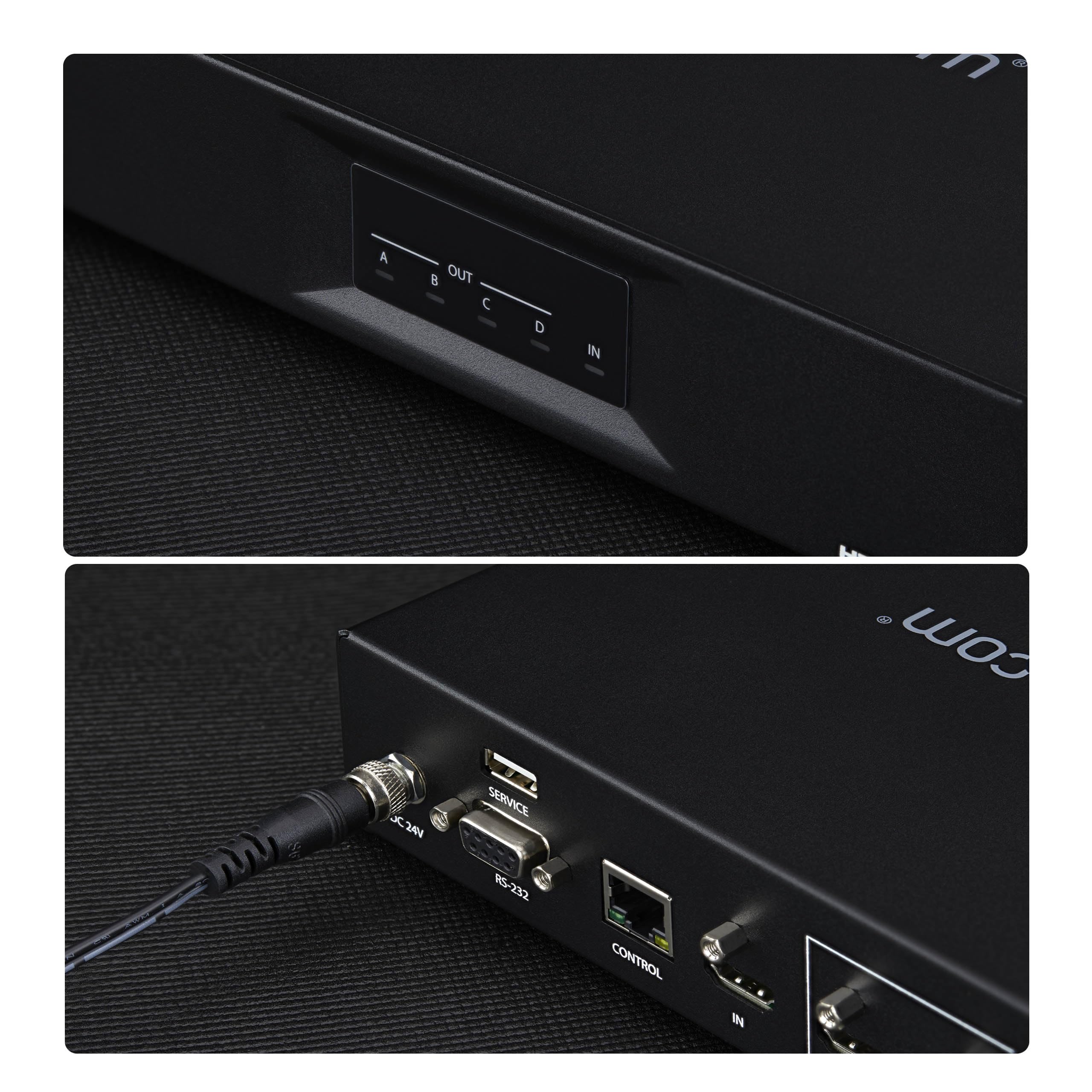 startech-com-st124hdvw-contr-leur-mur-vid-o-2x2-hdmi-4k-60hz-1-vers-4 image 5
