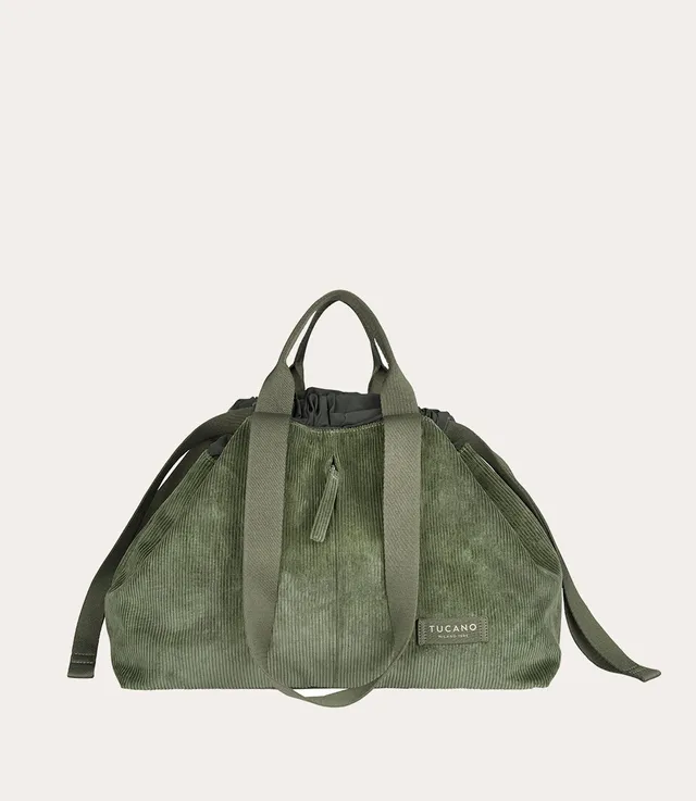 tucano-carry-corduroy-medium-sac-shopper-velours image 1