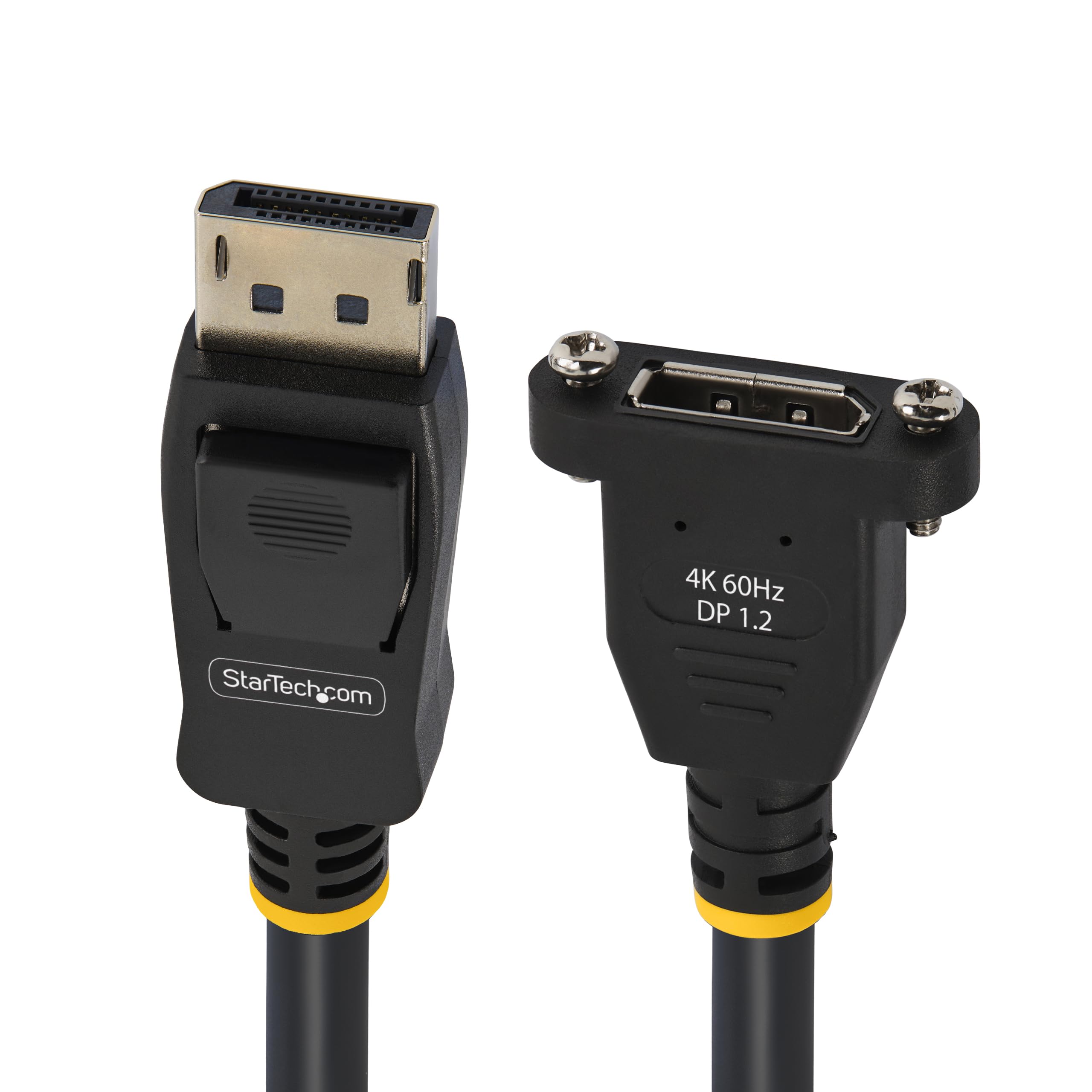 startech-com-c-ble-displayport-montage-panneau-1-m-4k-blanc-dp-m-f image 5