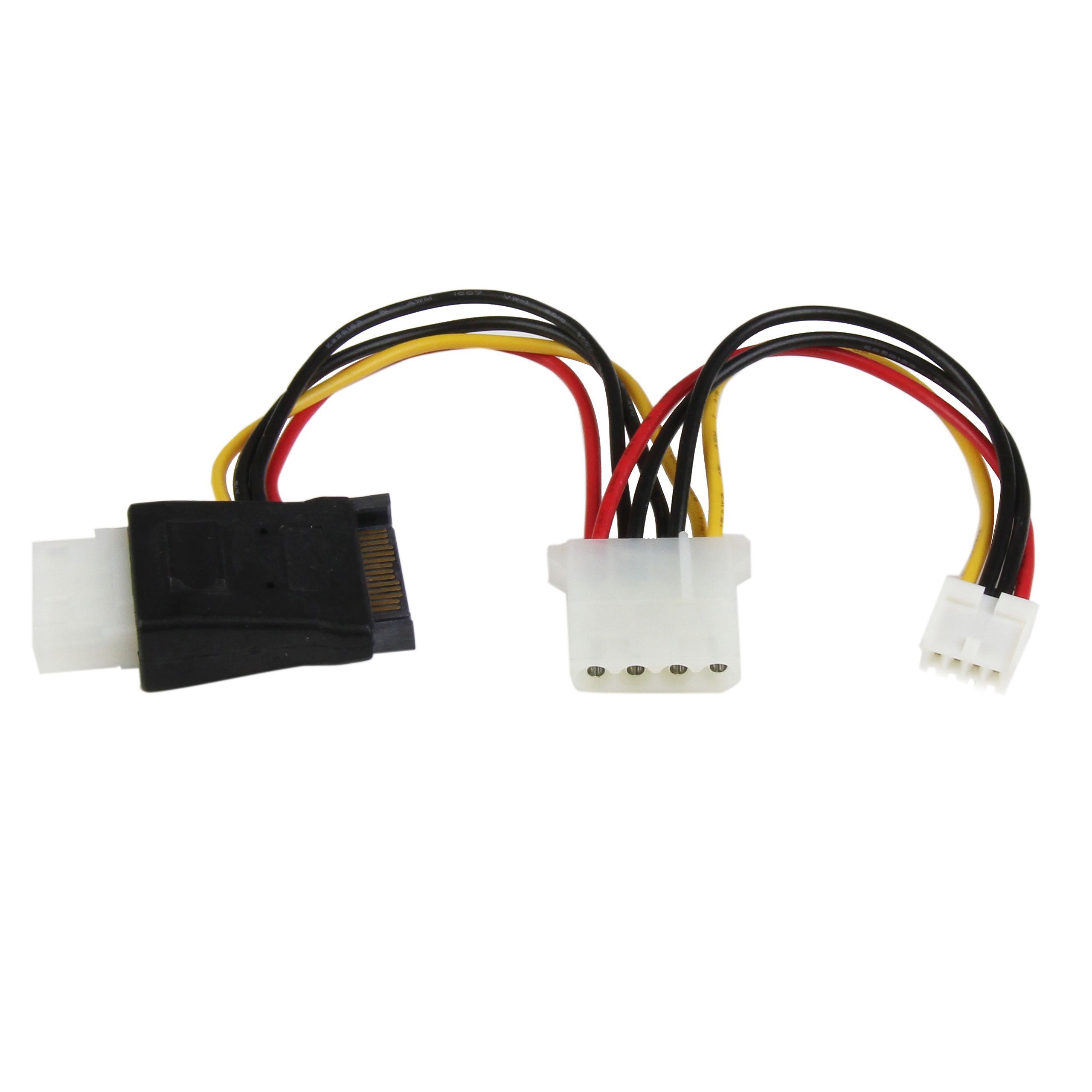 startech-com-lp4satafmd-adaptateur-alimentation-lp4-vers-sata image 1