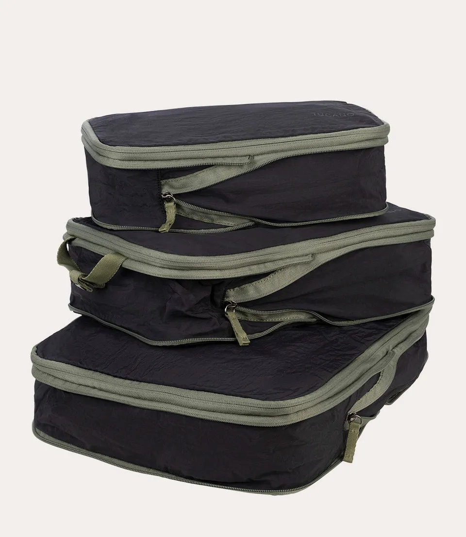 tucano-pigio-set-de-3-organiseurs-de-valise-compression-plastique-recycl image 1
