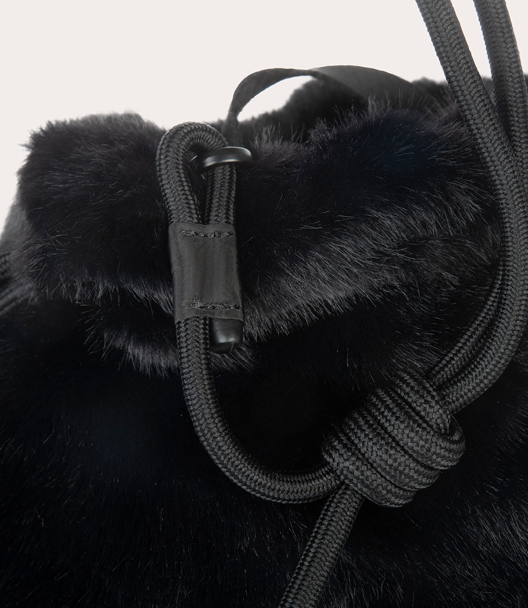 tucano-nina-fur-sac-beaut-fausse-fourrure-cordon-avec-bandouli-re image 5