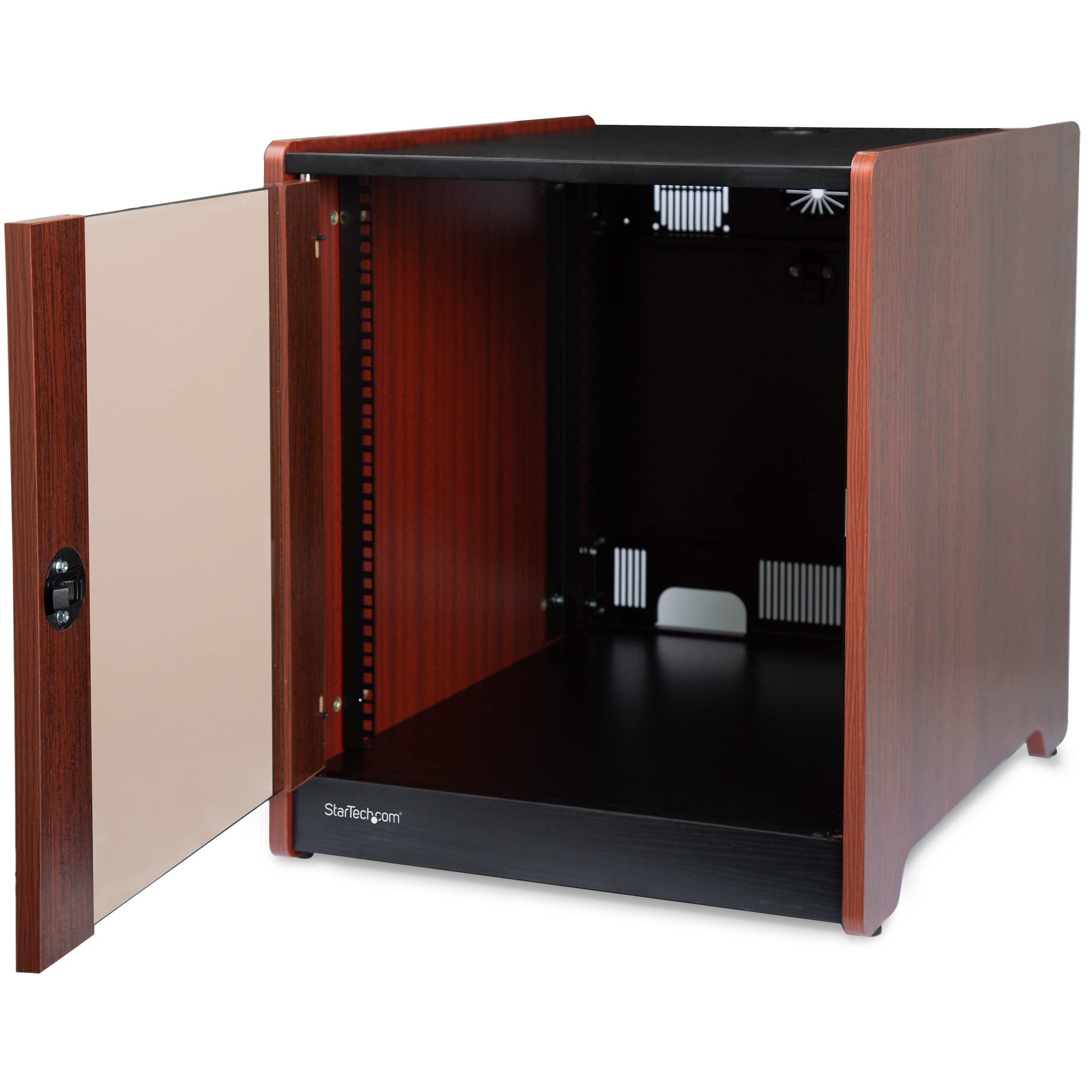startech-com-armoire-av-ferm-e-12u-finition-bois-19-52-cm-136-kg-sur-pied image 2