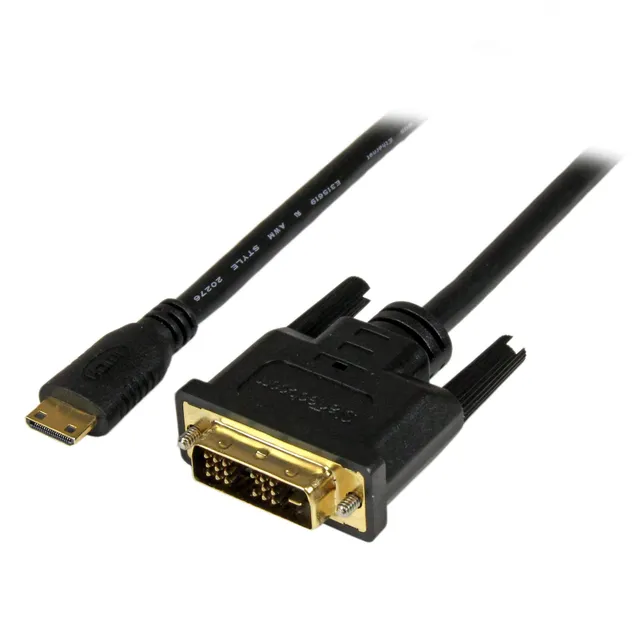 startech-com-hdcdvimm1m-c-ble-mini-hdmi-vers-dvi-1-m-1920x1200 image 1