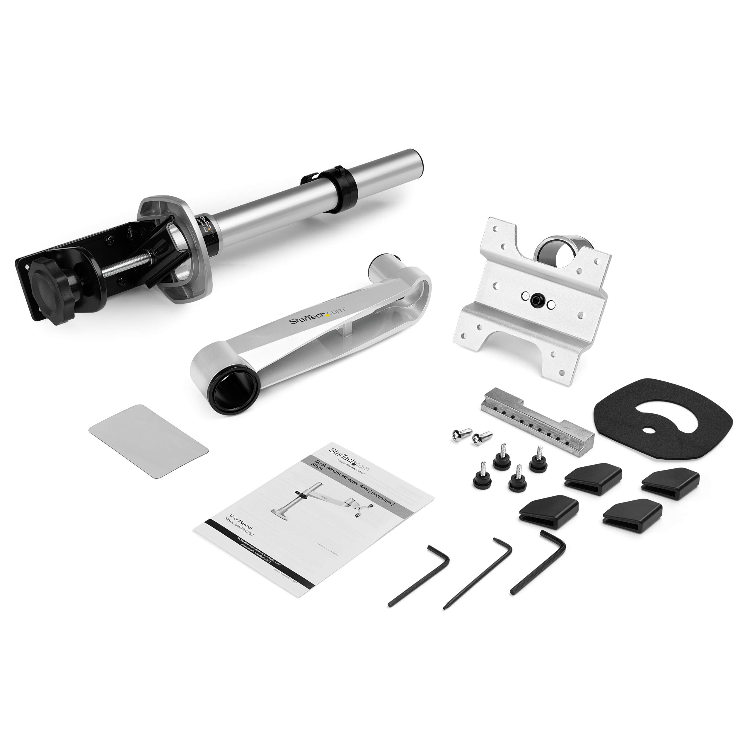 startech-com-armpivotb2-bras-de-bureau-pour-cran-jusqu-49-14-kg-aluminium image 7