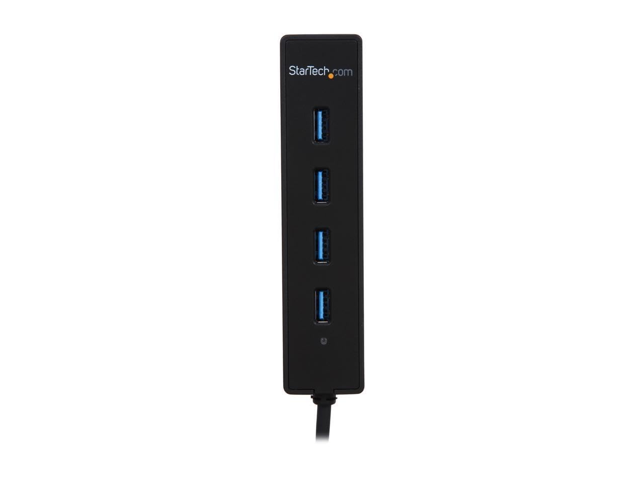 startech-com-hub-usb-3-0-4-ports-5gbps-avec-c-ble-int-gr-noir-st4300pbu3 image 2