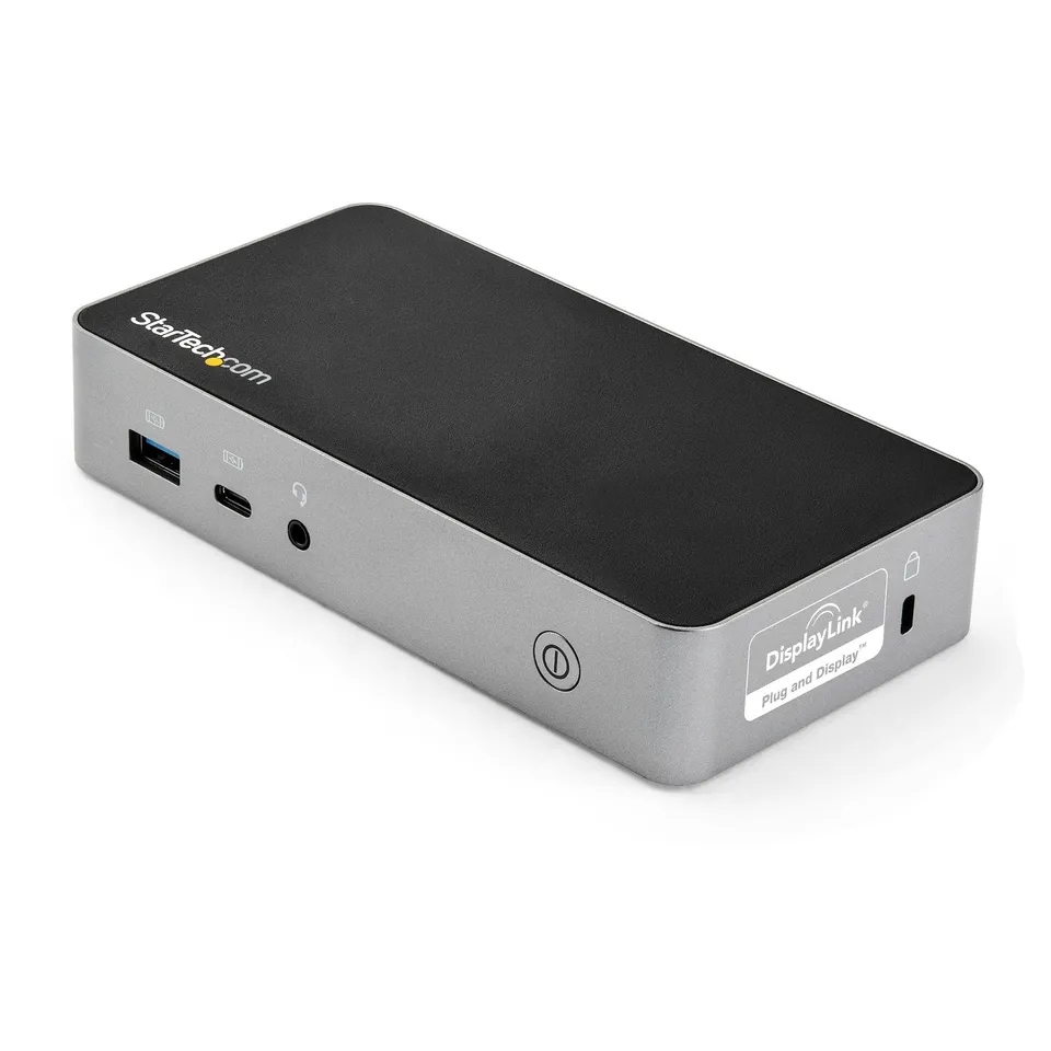 startech-com-dock-usb-c-displaylink-double-hdmi-1080p-65w-gbe-prise-ue image 1
