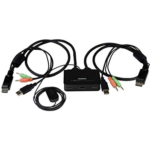 startech-com-switch-kvm-usb-hdmi-2-ports-1080p-c-bles-inclus-aliment-usb image 3