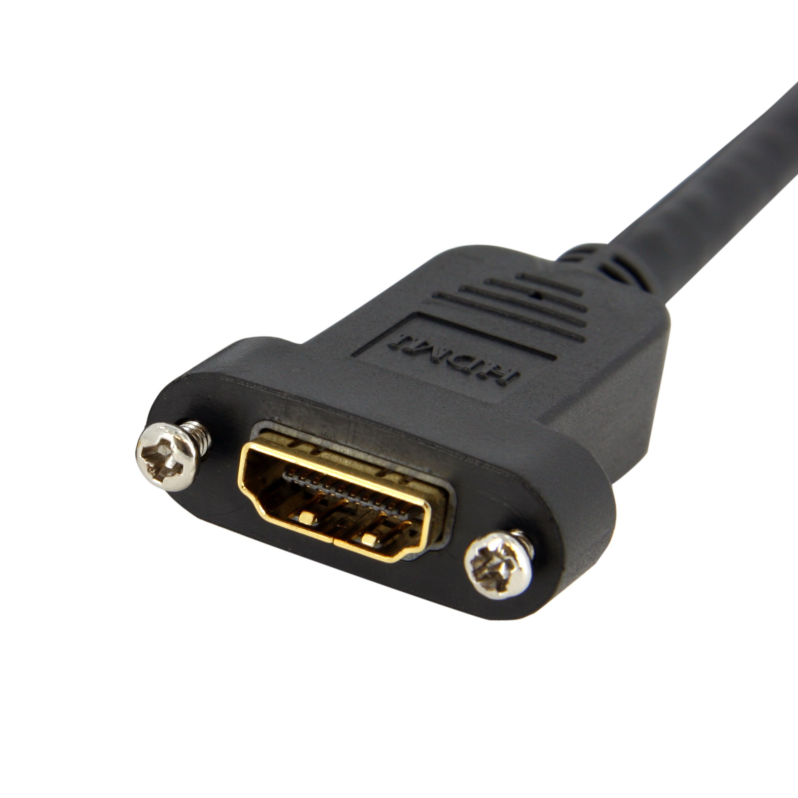 startech-com-hdmipnlfm3-c-ble-hdmi-panneau-0-9-m-4k-30-hz-f-m-noir image 2