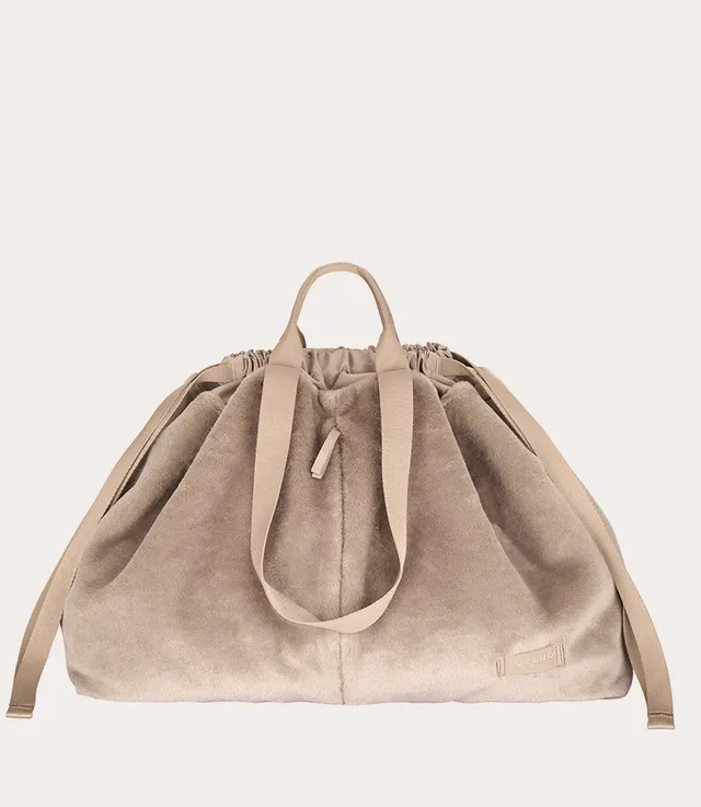 tucano-carry-fur-large-sac-de-week-end-fausse-fourrure-douce image 1