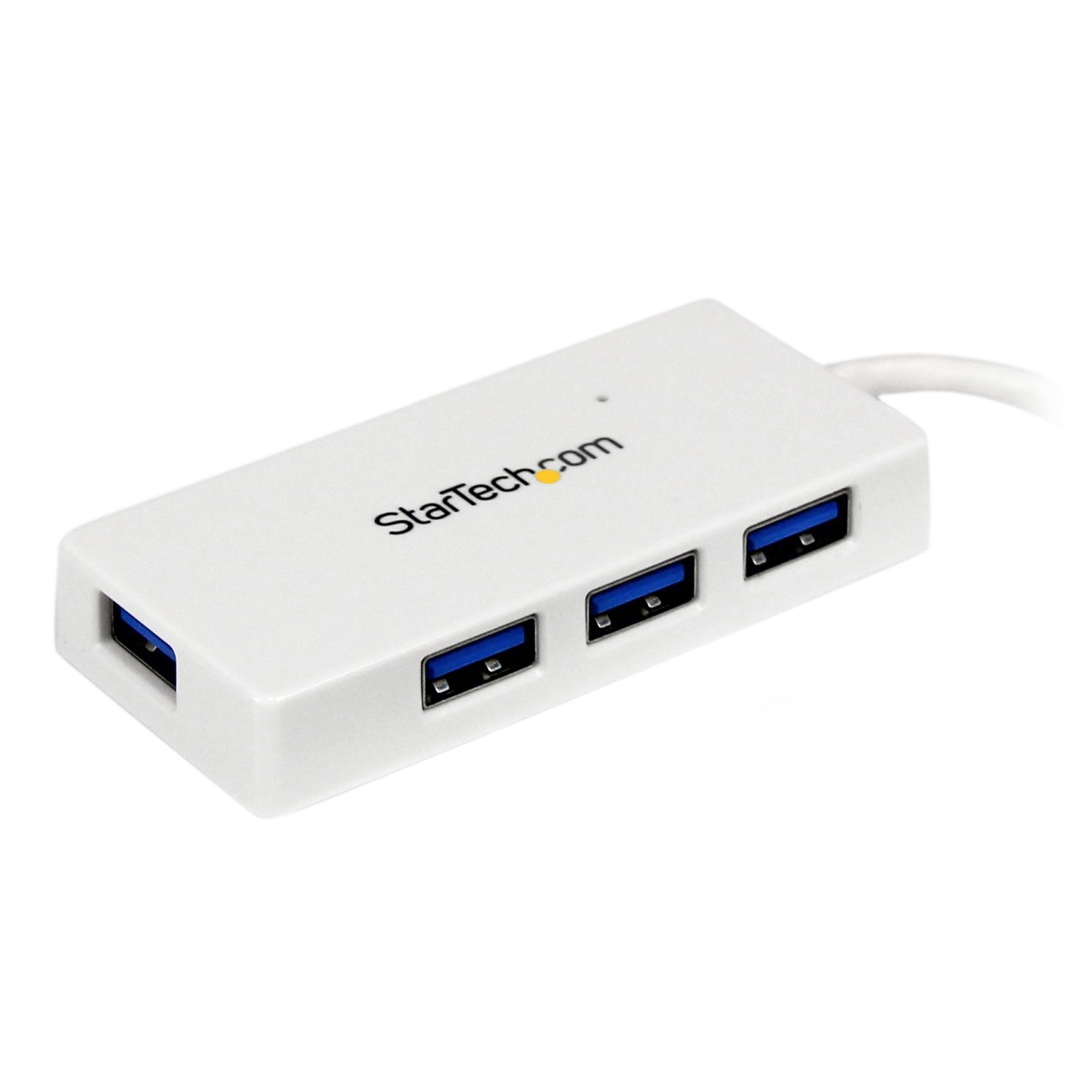 startech-com-hub-usb-3-0-4-ports-5gbps-superspeed-blanc-st4300minu3w image 1