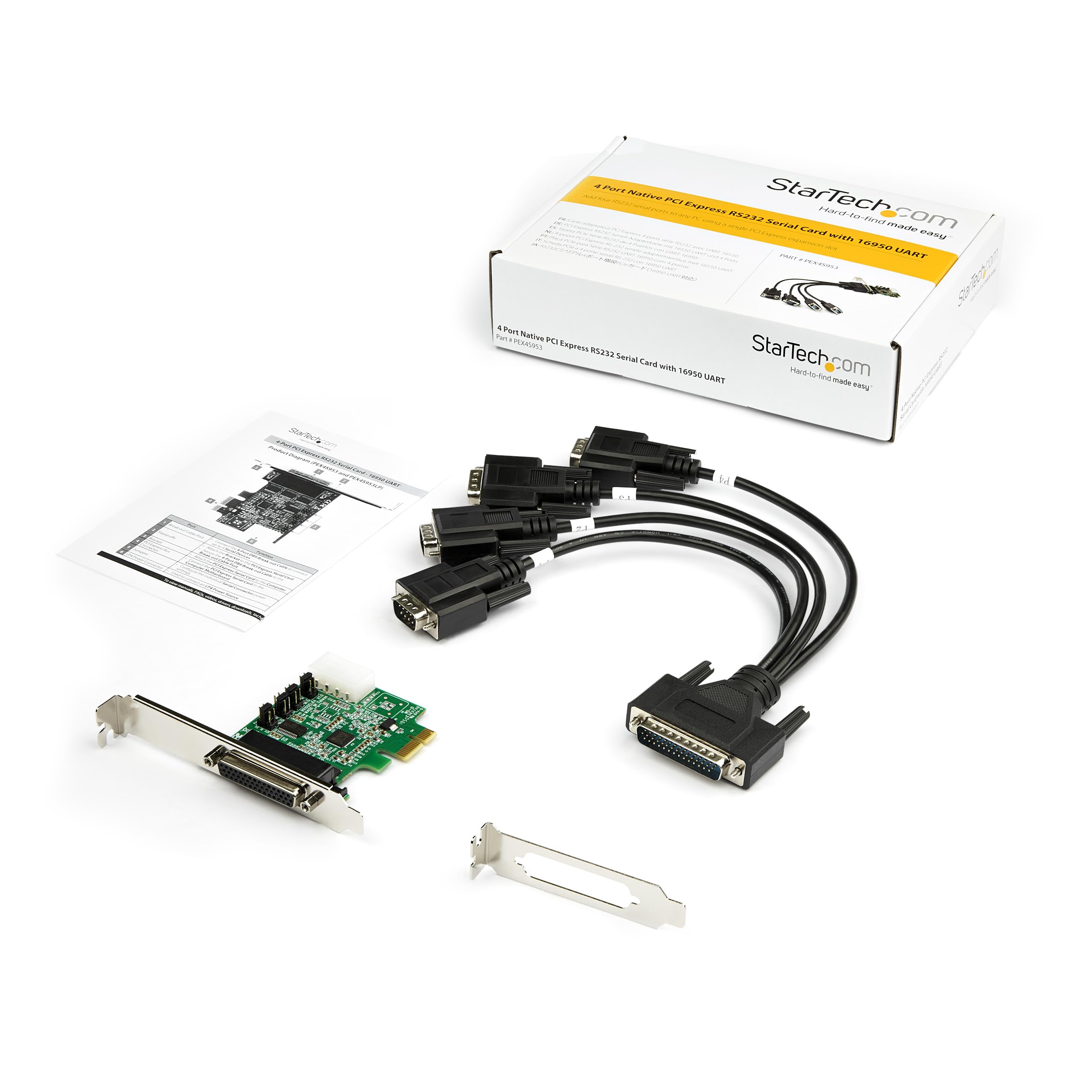 startech-com-pex4s953-carte-pcie-vers-4-ports-s-rie-rs232-db9-921-6-kbps image 7