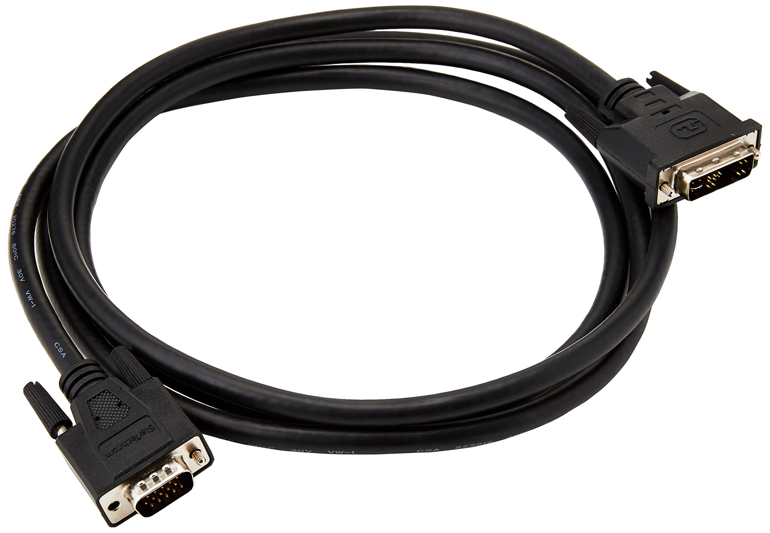 startech-com-dvivgamm2m-c-ble-cran-dvi-a-vers-vga-hd15-m-m-2m image 2
