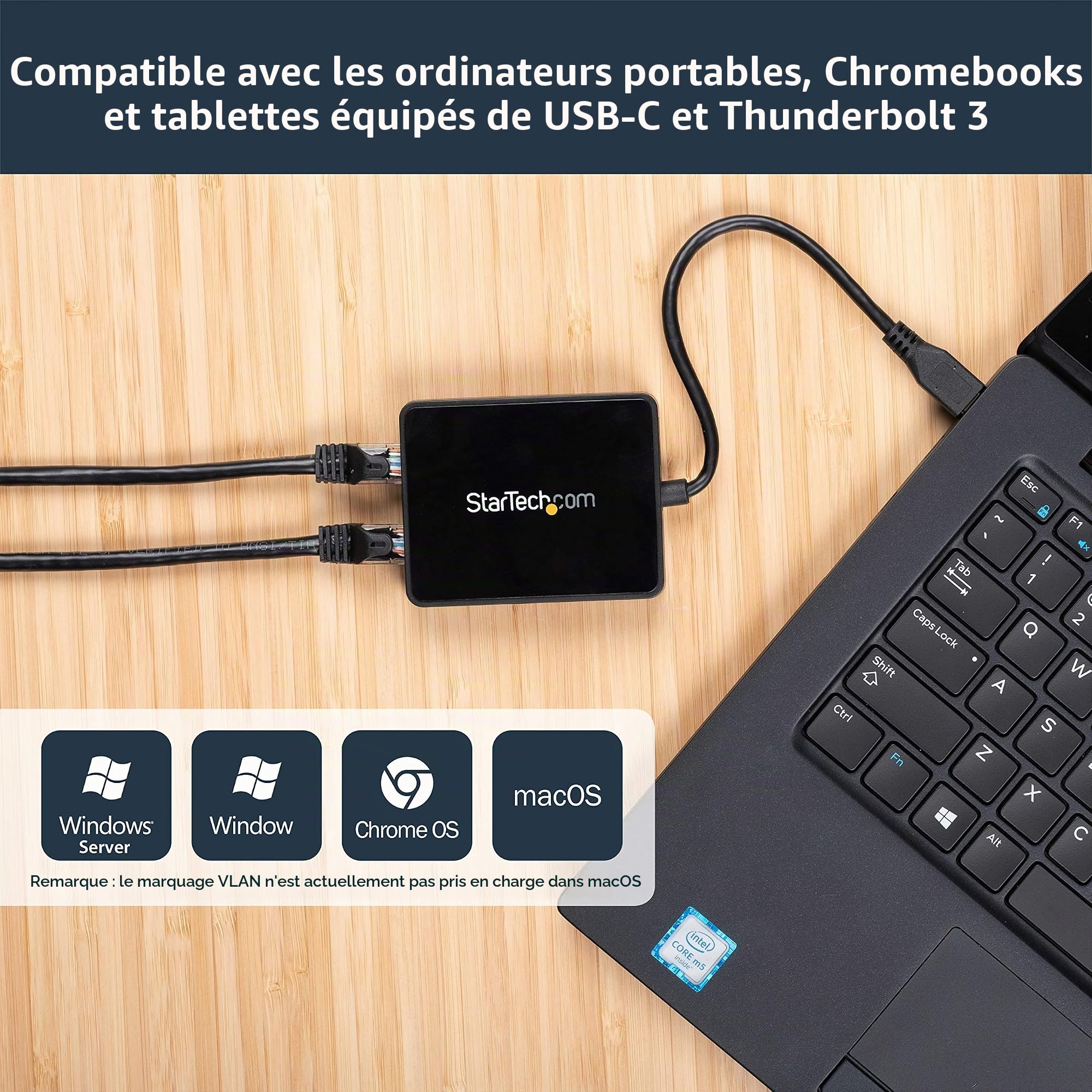 startech-com-adaptateur-usb-c-vers-double-gigabit-ethernet-usb-3-0 image 3