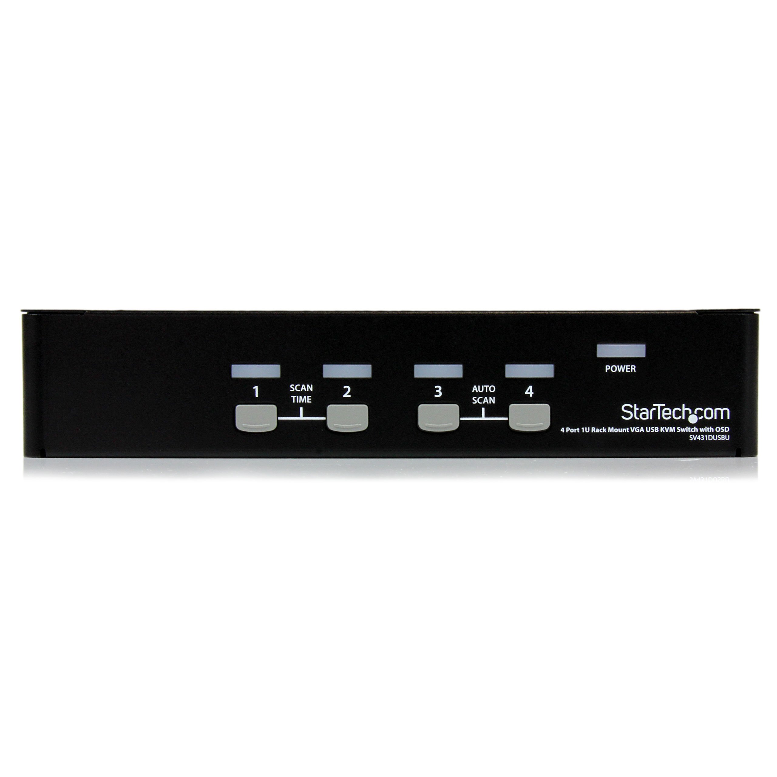startech-com-commutateur-kvm-4-ports-vga-usb-avec-montage-en-rack-et-osd-sv431du image 2