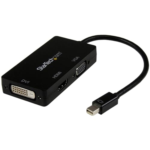 startech-com-adaptateur-3-en-1-mini-displayport-vers-hdmi-vga-dvi-1080p image 5