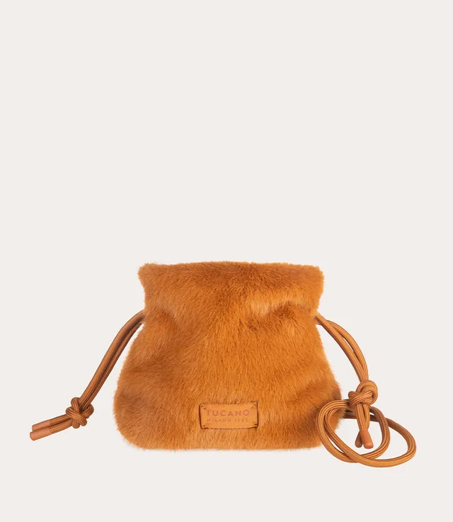 tucano-nina-fur-mini-sac-en-fausse-fourrure image 1