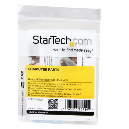startech-com-tampons-thermiques-cpu-lot-de-5-pads-processeur-gris-hsfphasecm image 6
