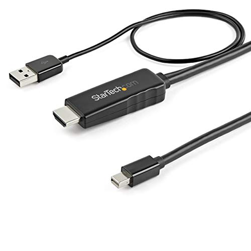 startech-com-c-ble-actif-hdmi-vers-mini-displayport-2m-4k-30hz-aliment-usb image 6