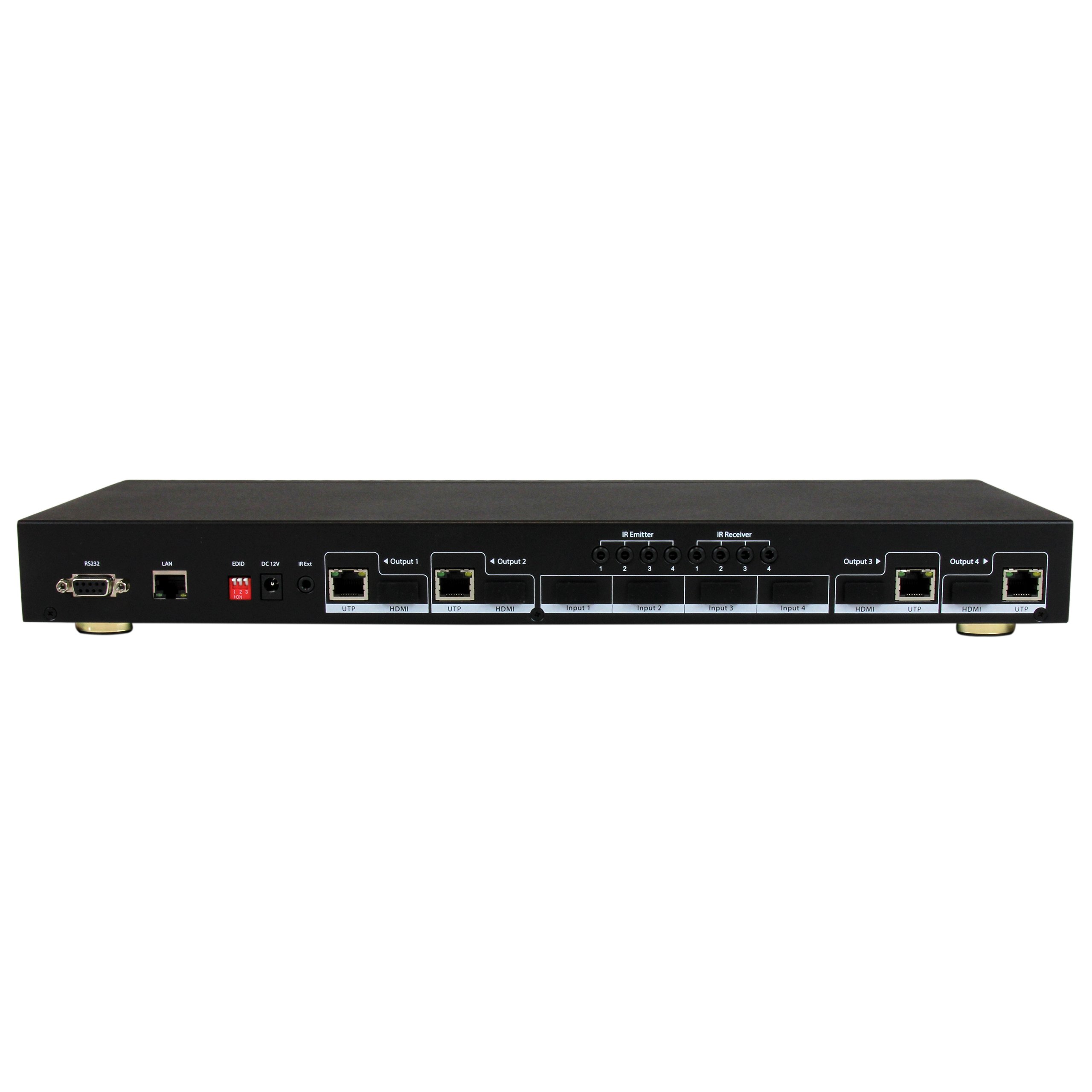 startech-com-st424hdbt-switch-matrice-4x4-hdmi-hdbaset-sur-cat5-cat6-70-m-1080p image 3
