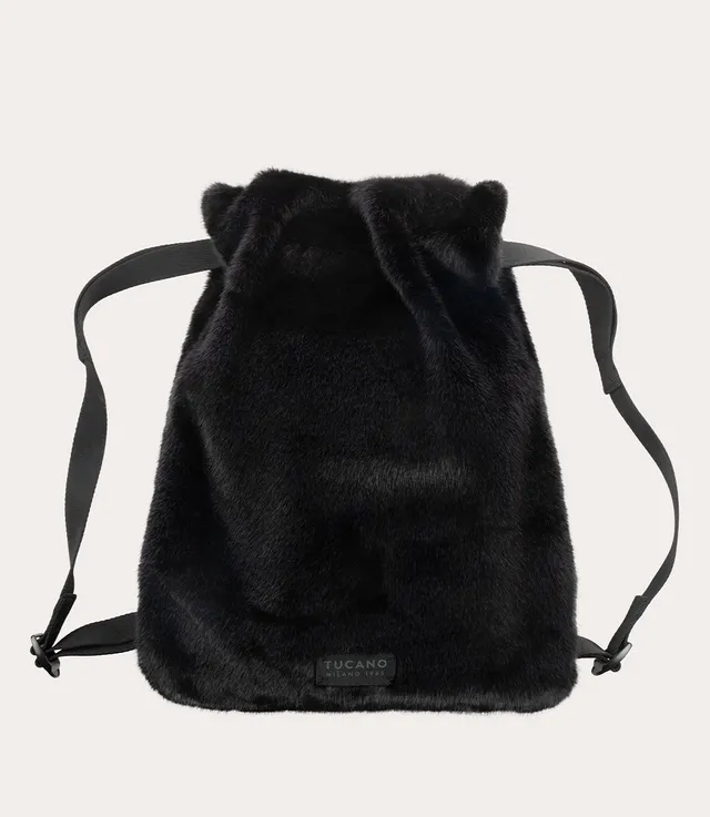 tucano-nina-fur-sac-dos-en-fausse-fourrure image 1