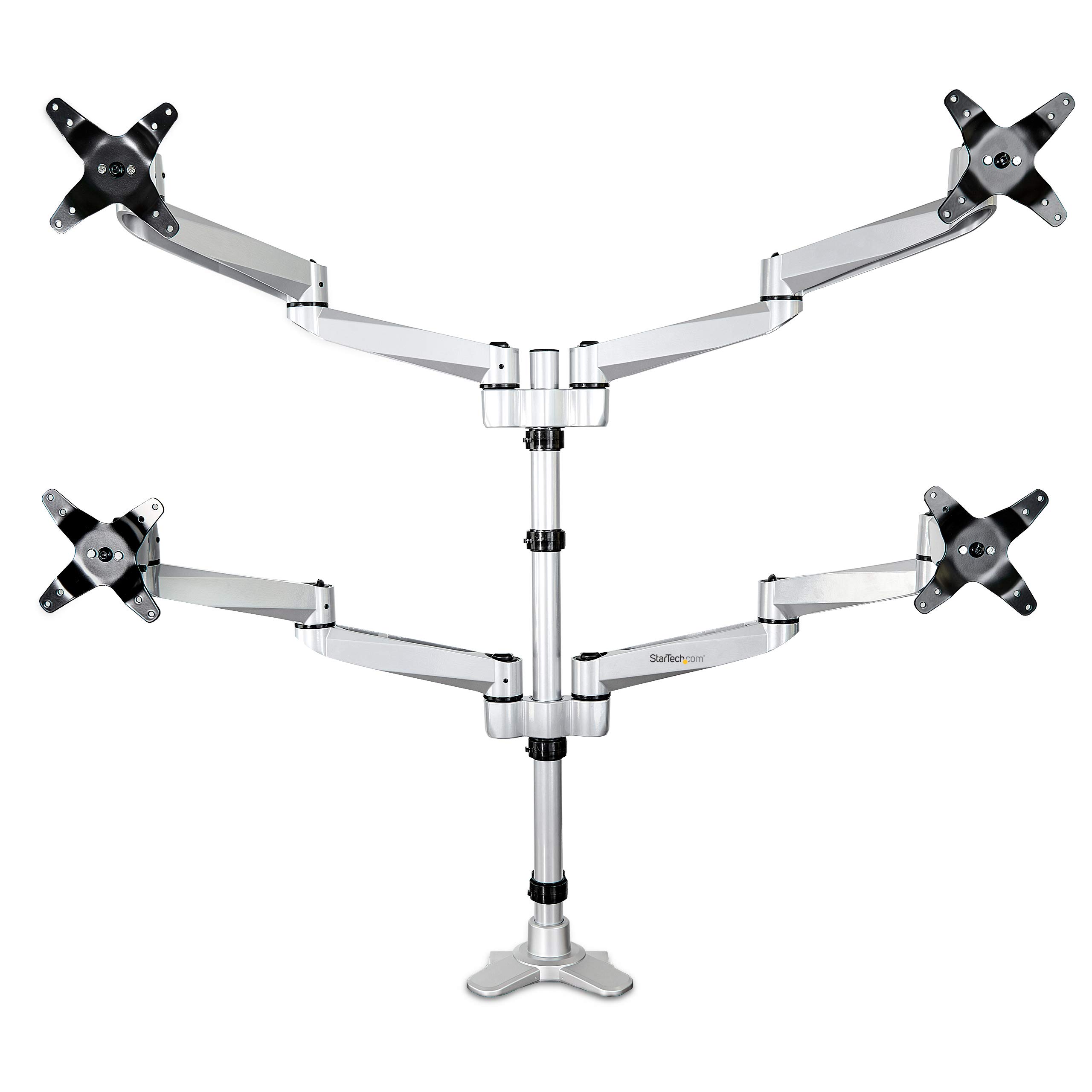 startech-com-armquadps-support-bras-4-crans-vesa-jusqu-30-argent image 7